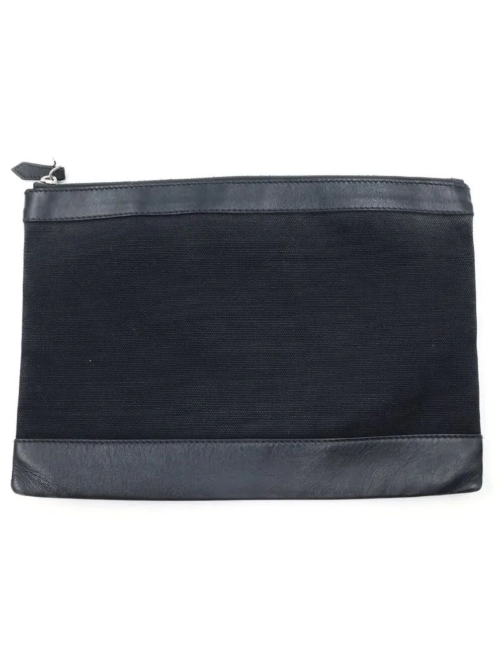 Balenciaga logo leather